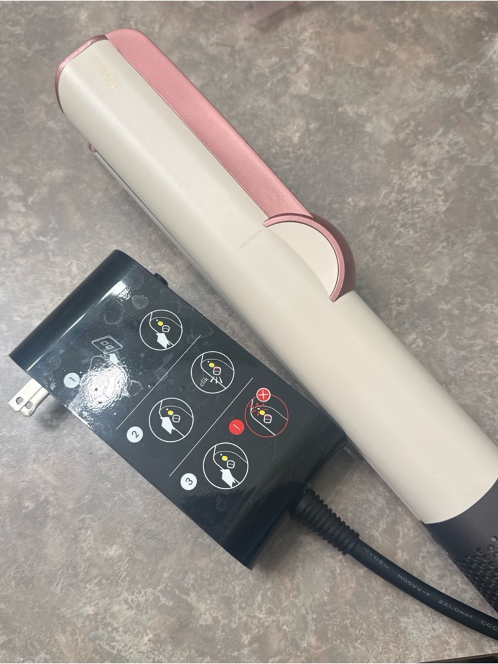 Dyson Rose Gold air straight